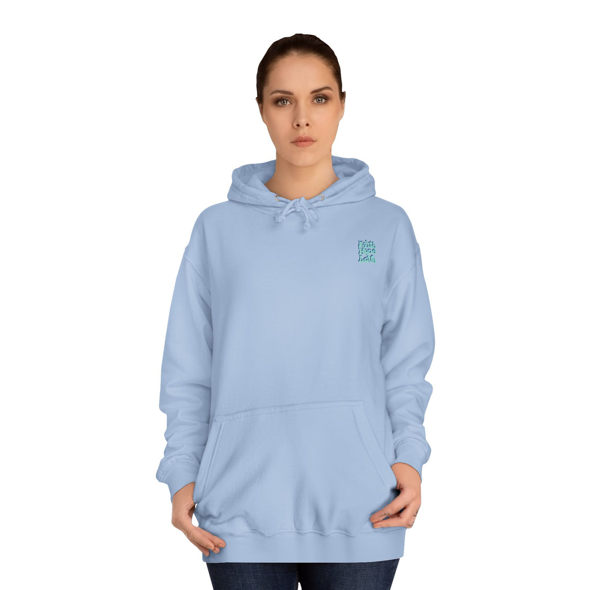 Faith College Hoodie — Cozy Campus Pullover