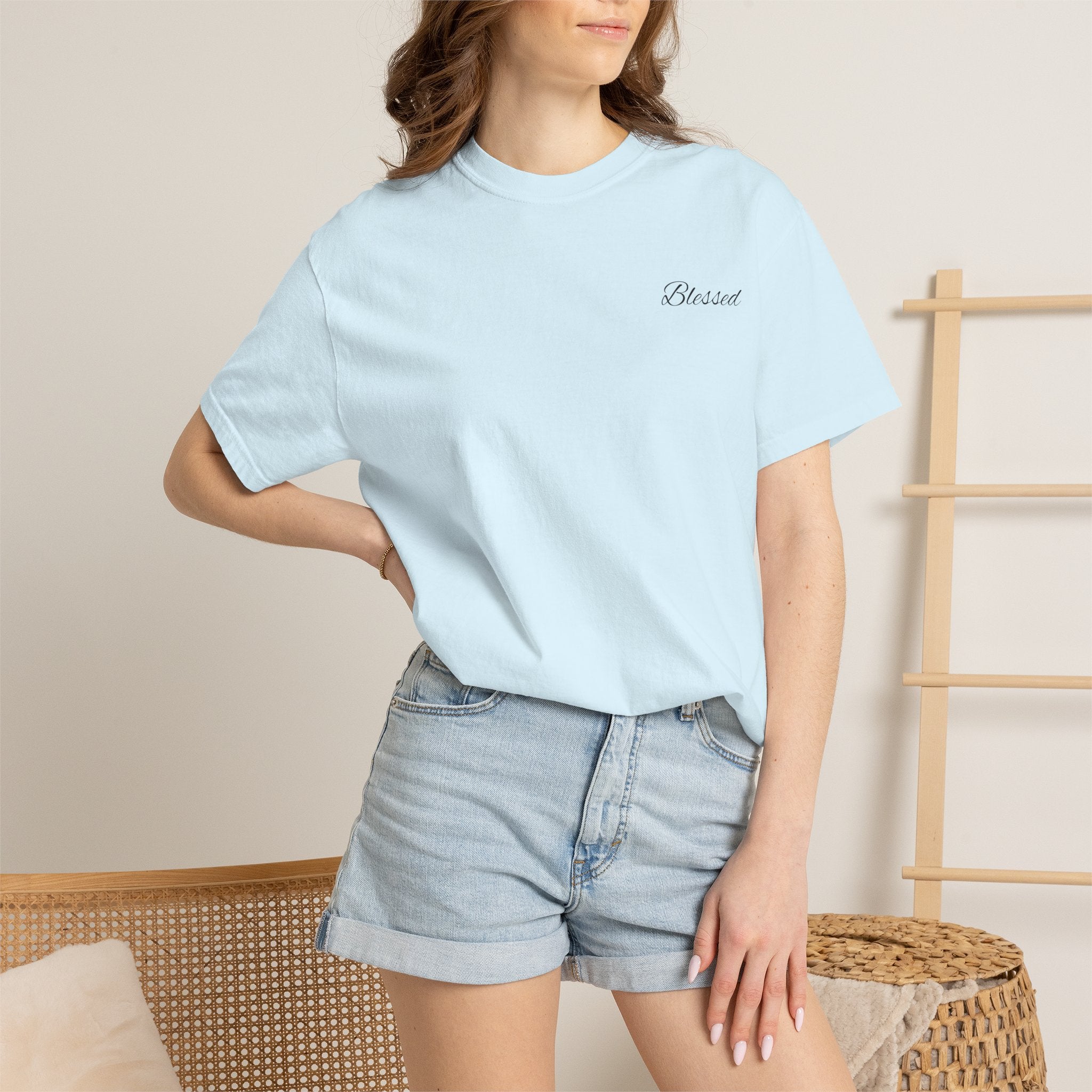 Blessed T-Shirt — Minimal Logo Tee