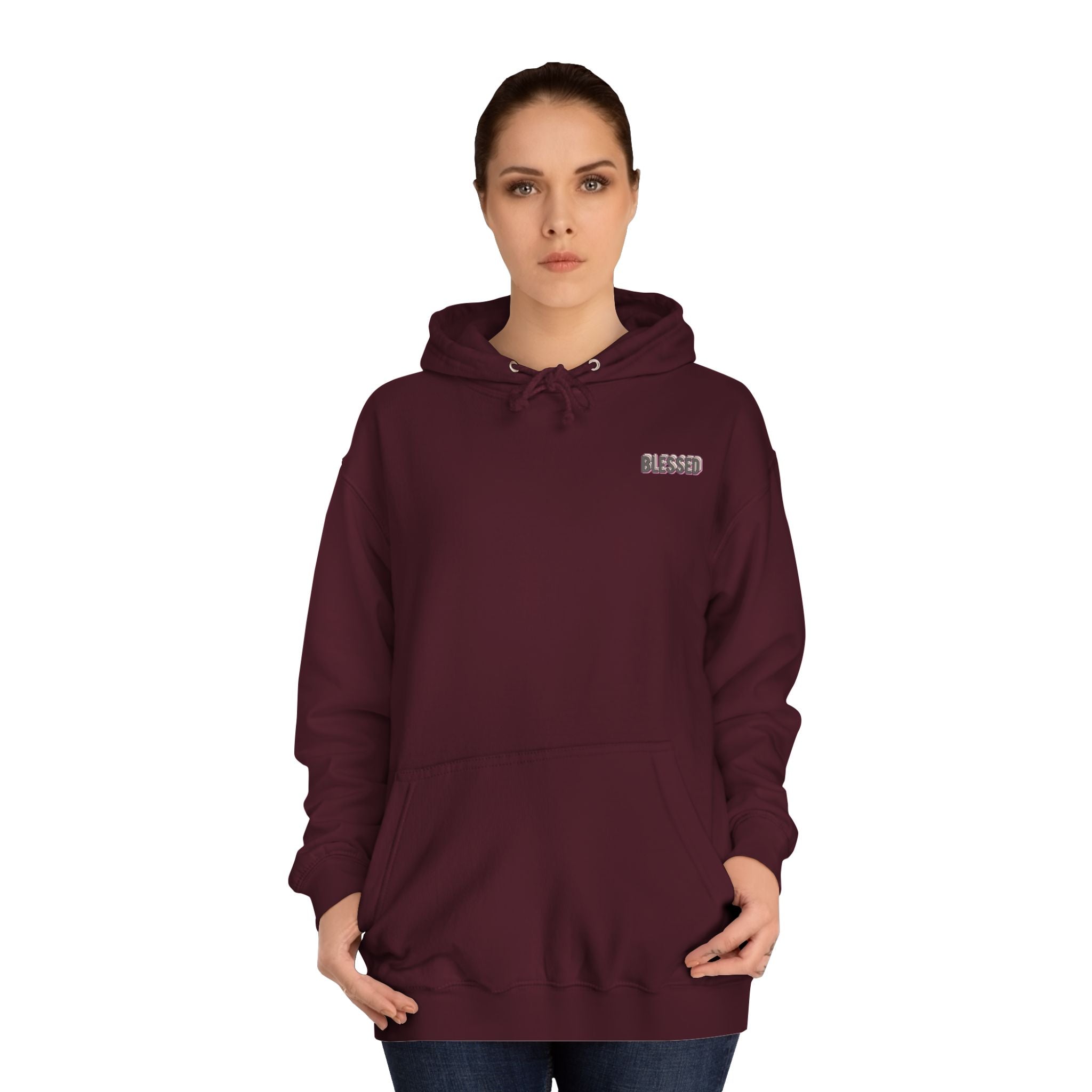 Blessed College Hoodie — Cozy Campus Pullover