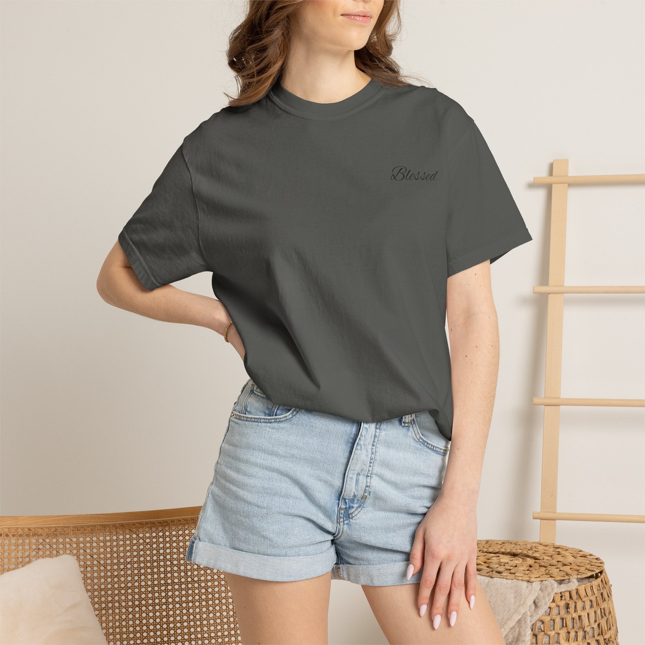 Blessed T-Shirt — Minimal Logo Tee