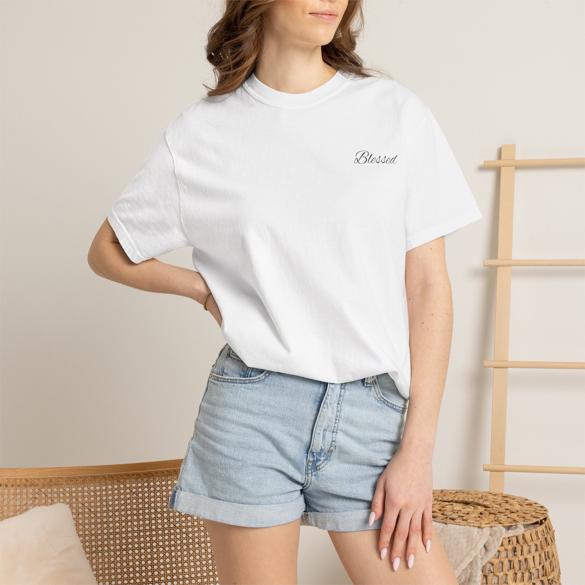 Blessed T-Shirt — Minimal Logo Tee