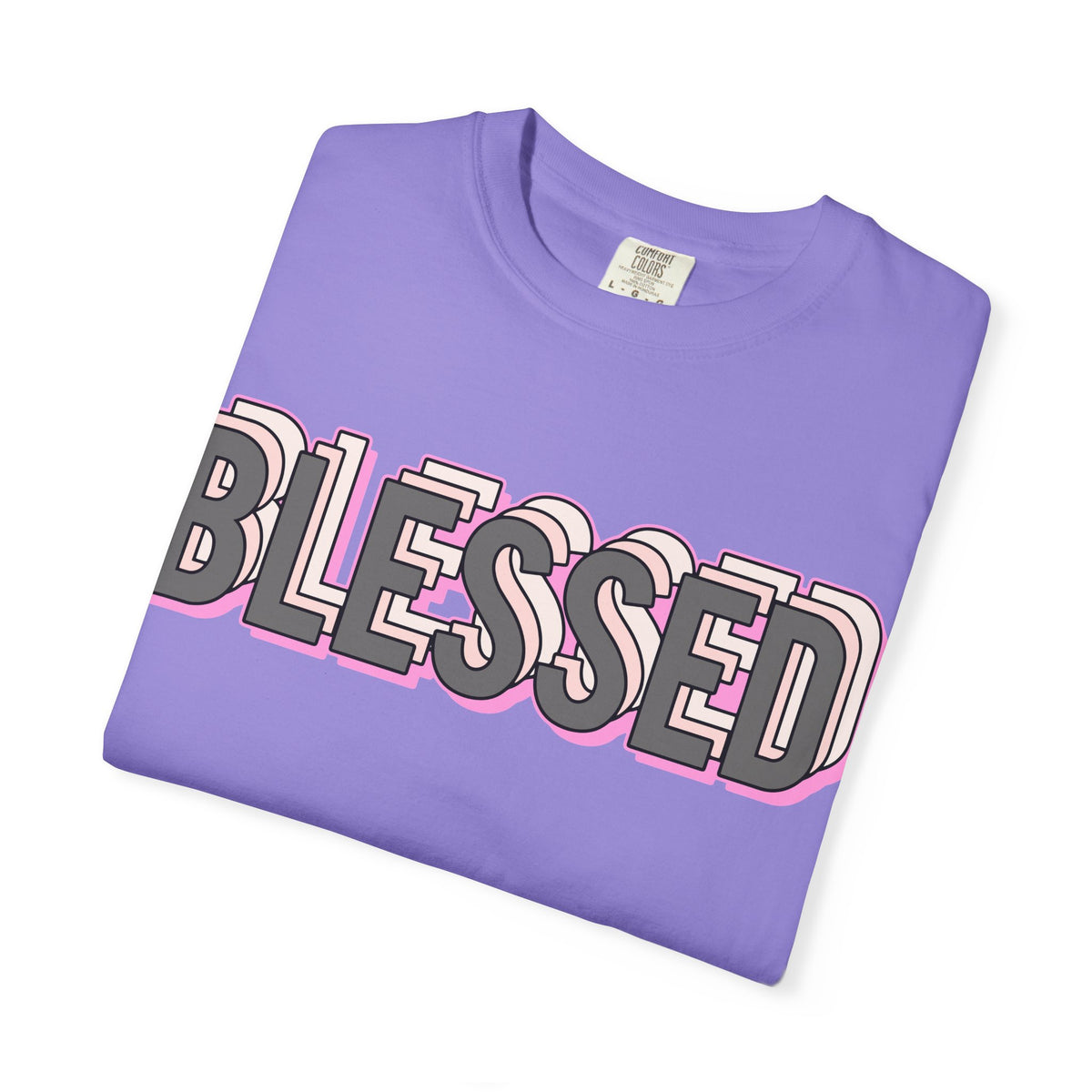 Blessed T-Shirt — Large Logo Tee