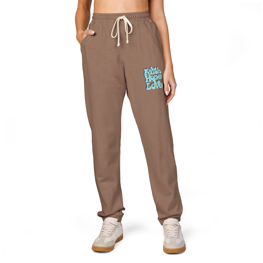 Faith Fleece Sweatpants — Cozy Joggers