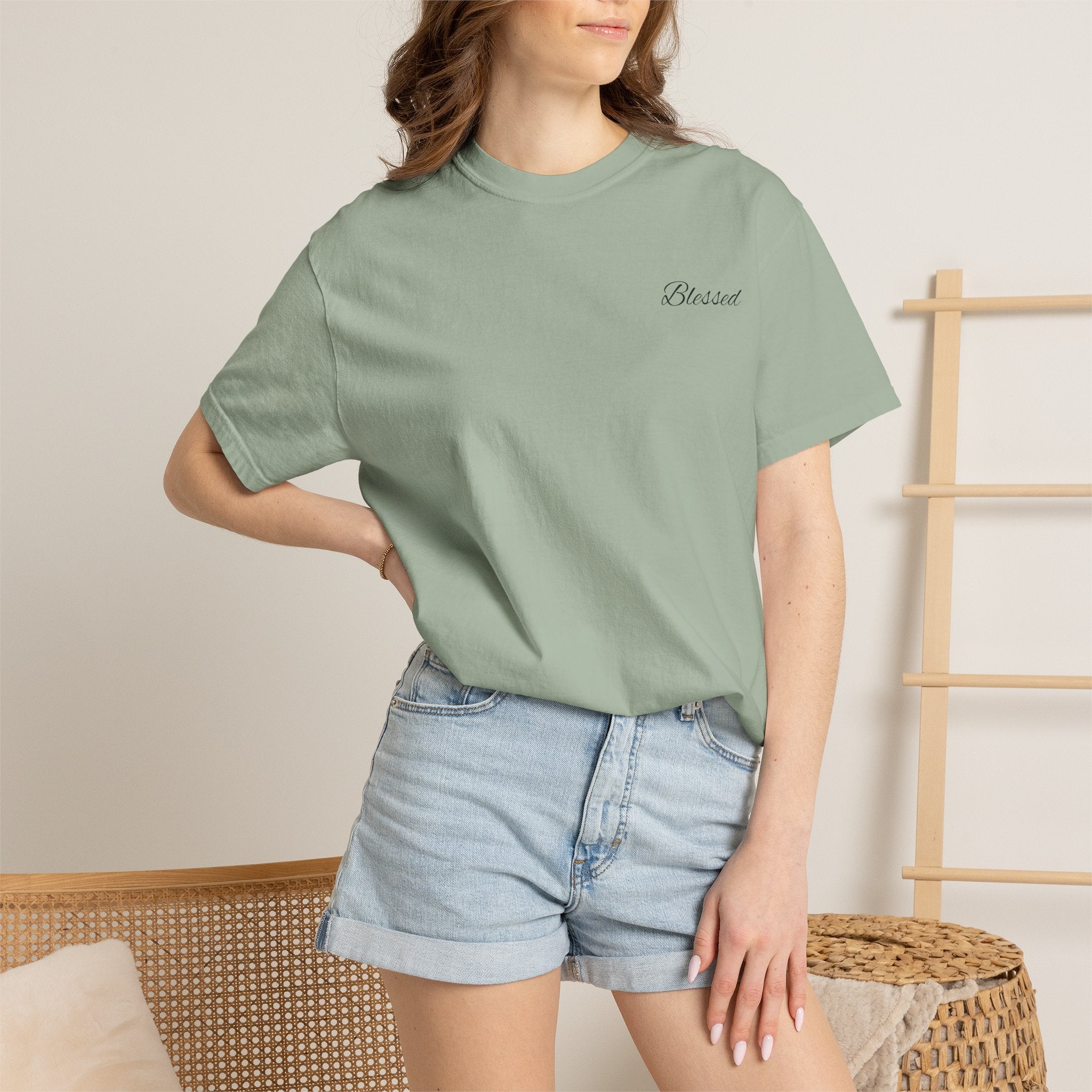 Blessed T-Shirt — Minimal Logo Tee