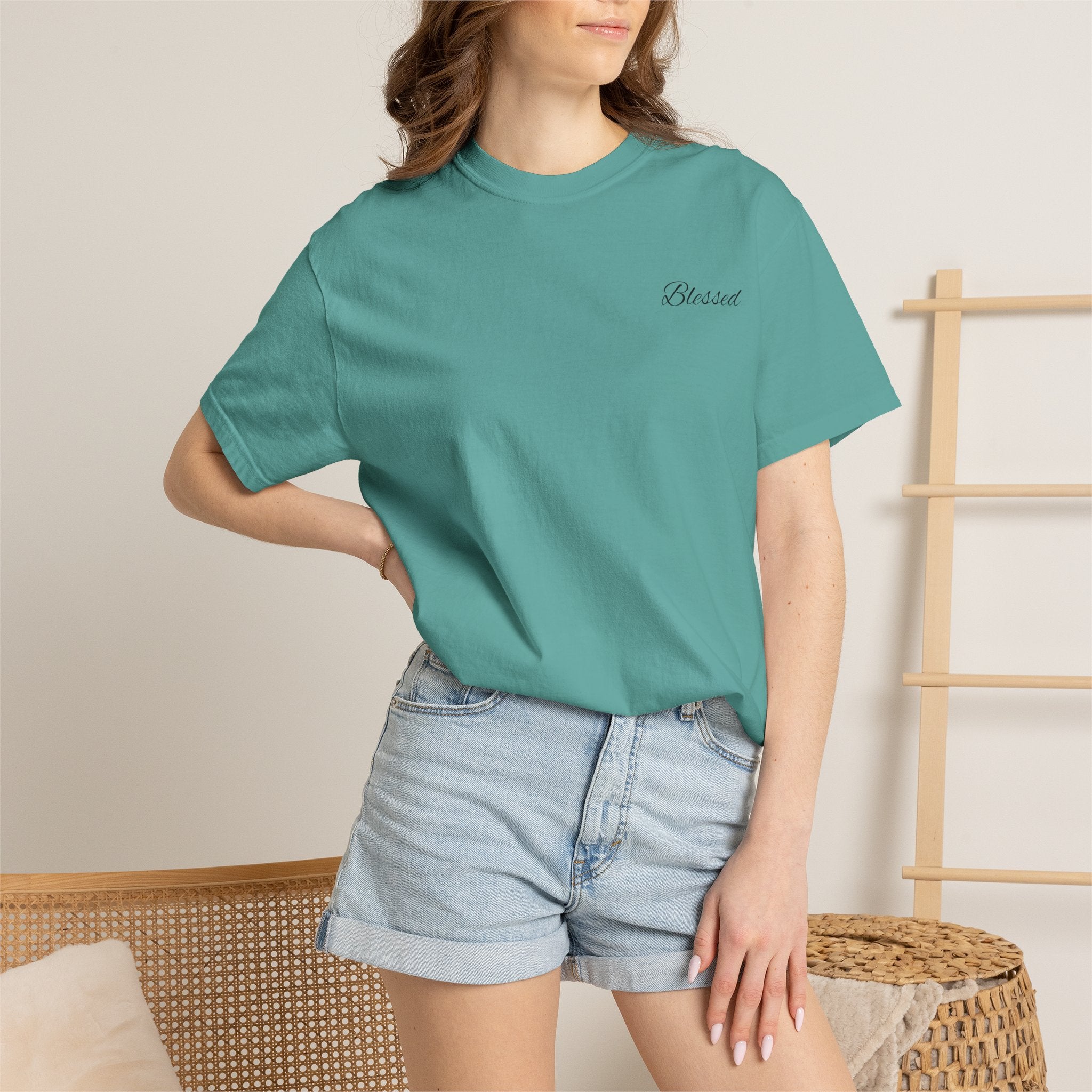 Blessed T-Shirt — Minimal Logo Tee