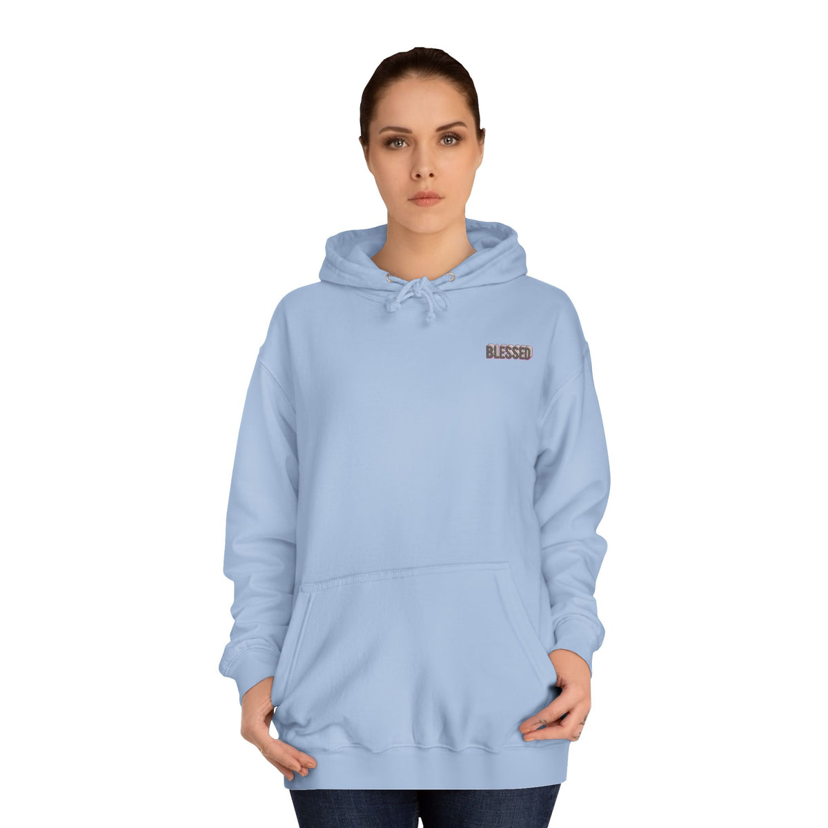 Blessed College Hoodie — Cozy Campus Pullover