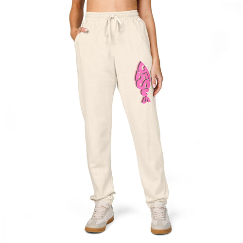 Christ Fleece Sweatpants — Cozy Joggers