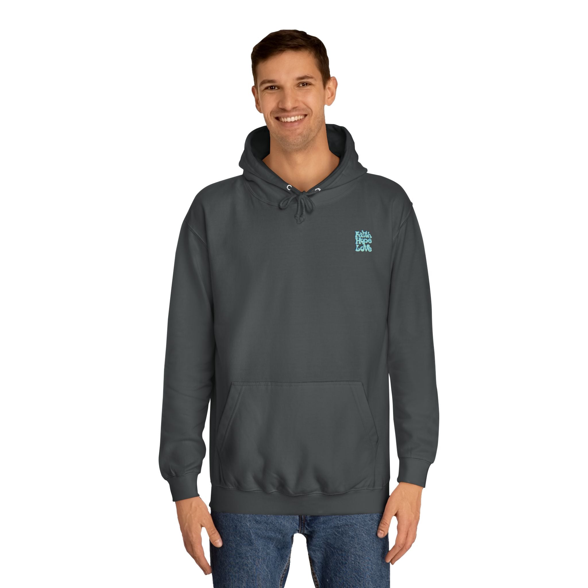 Faith College Hoodie — Cozy Campus Pullover