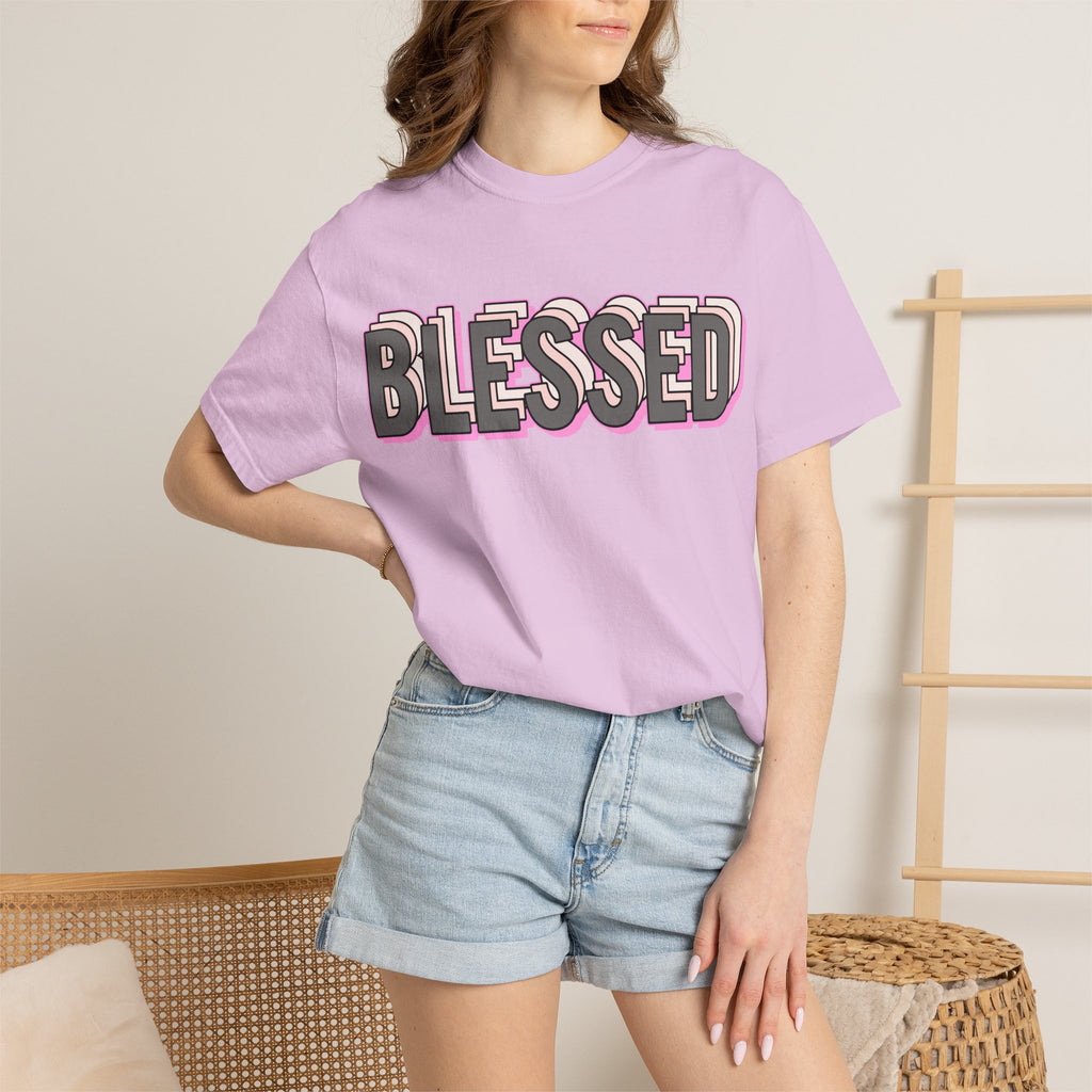 Blessed T-Shirt — Large Logo Tee