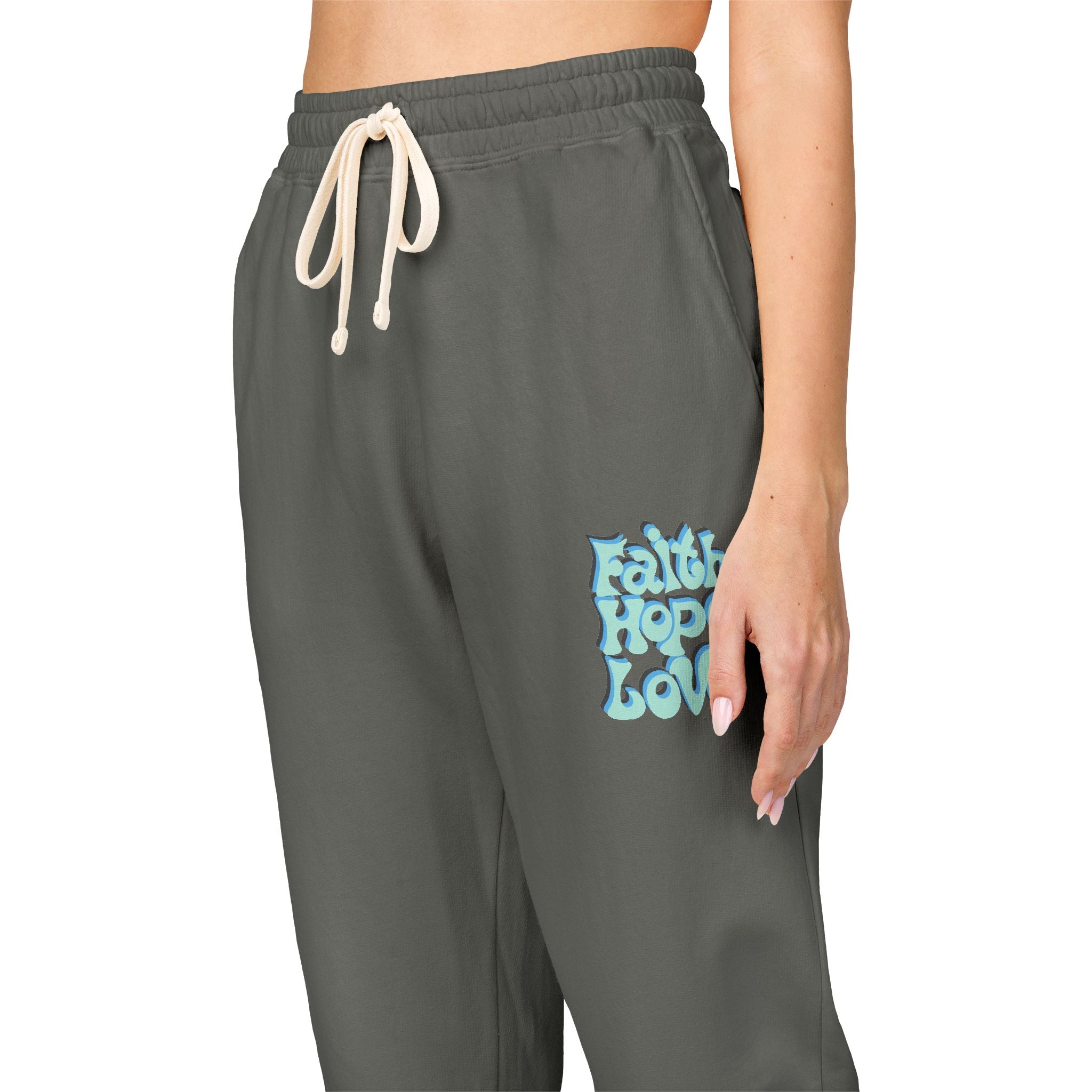 Faith Fleece Sweatpants — Cozy Joggers