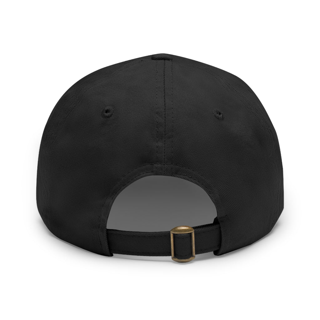 American Flag Leather Patch Hat — Patriotic Baseball Cap
