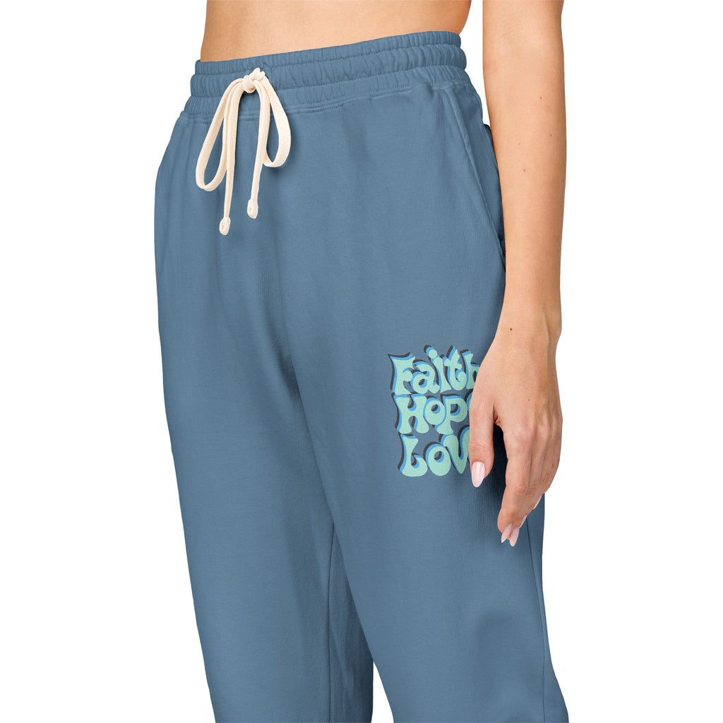 Faith Fleece Sweatpants — Cozy Joggers