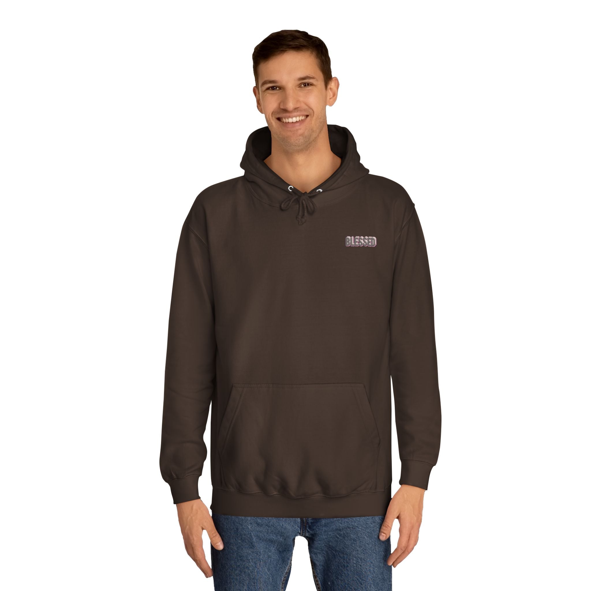 Blessed College Hoodie — Cozy Campus Pullover