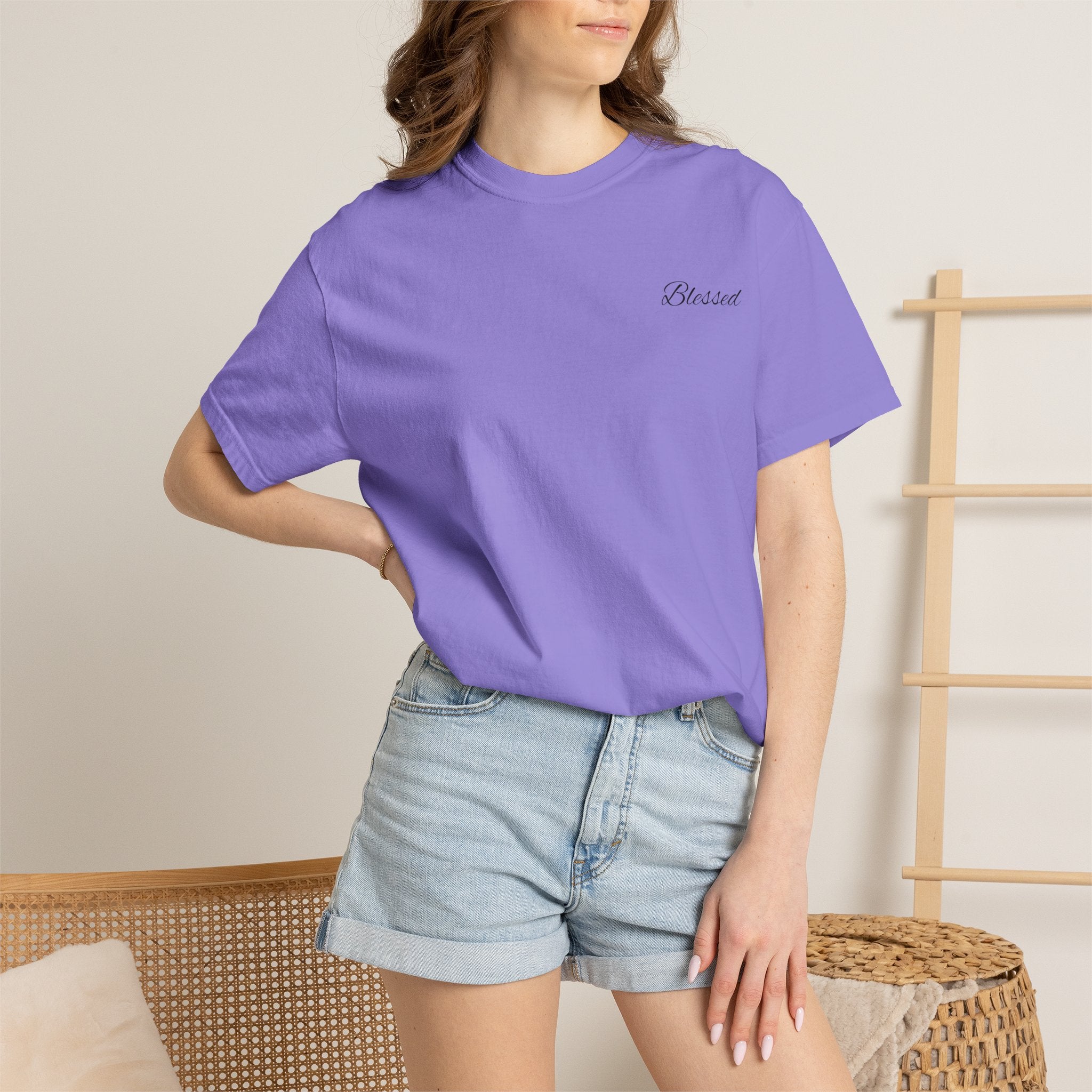 Blessed T-Shirt — Minimal Logo Tee