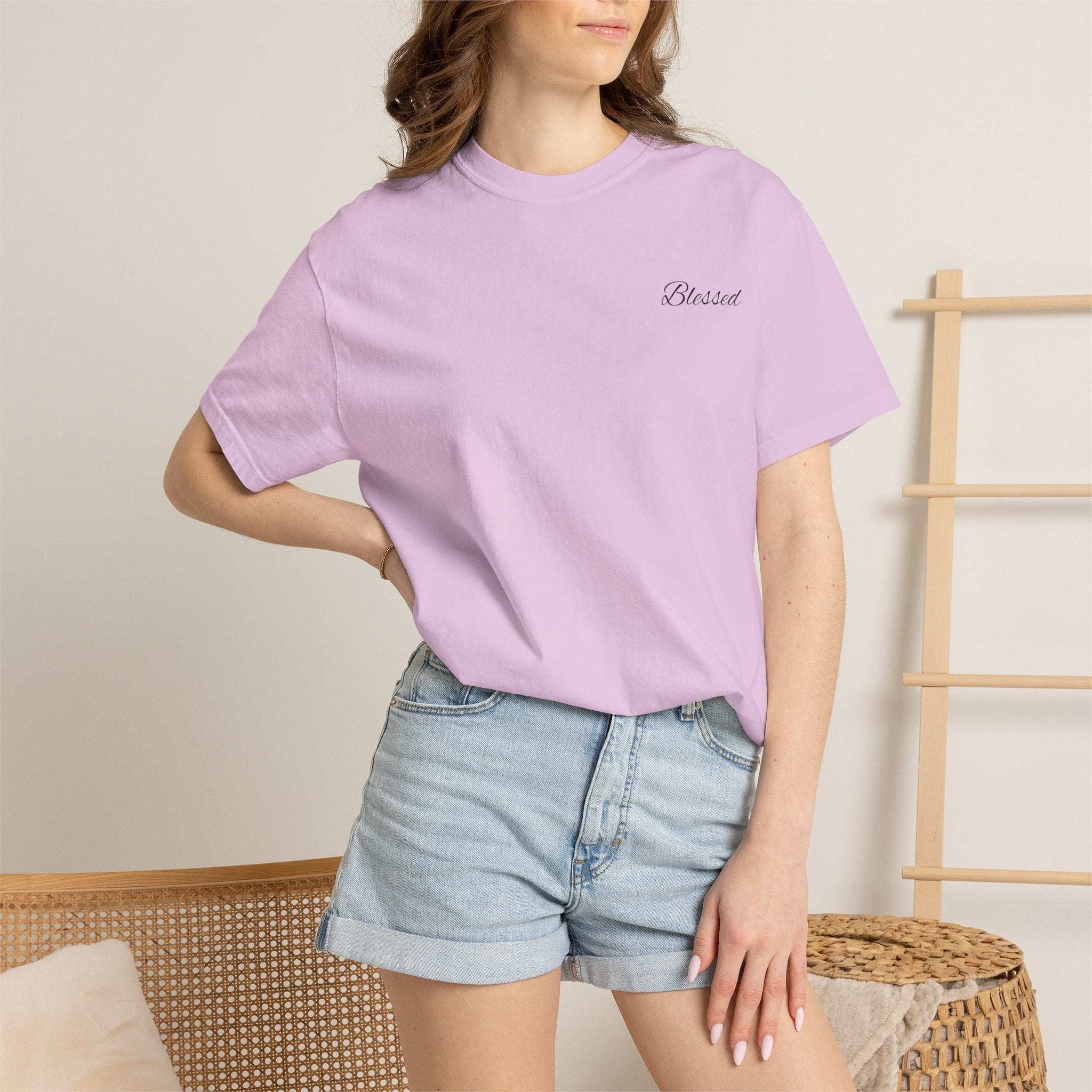 Blessed T-Shirt — Minimal Logo Tee