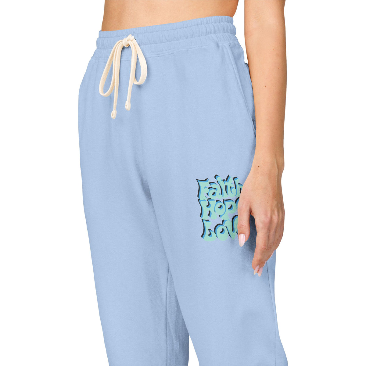 Faith Fleece Sweatpants — Cozy Joggers