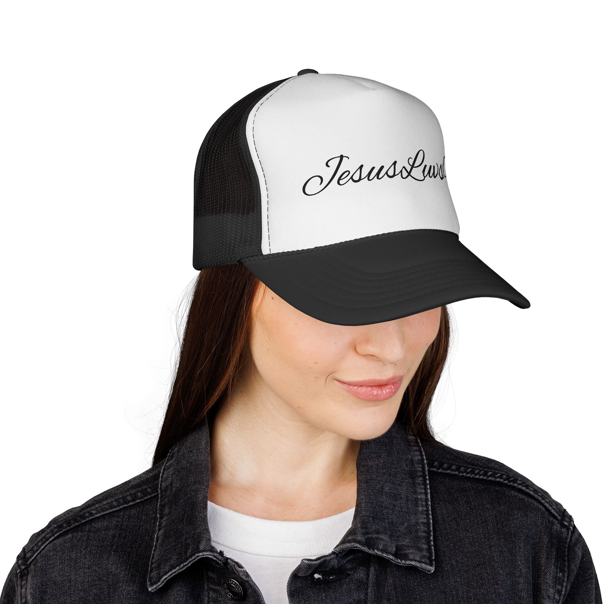 JesusLuvsU Cap — Mesh Hat