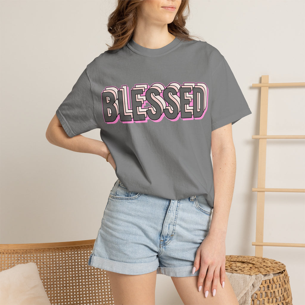 Blessed T-Shirt — Large Logo Tee