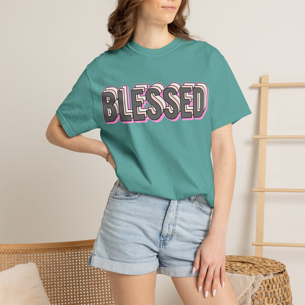 Blessed T-Shirt — Large Logo Tee