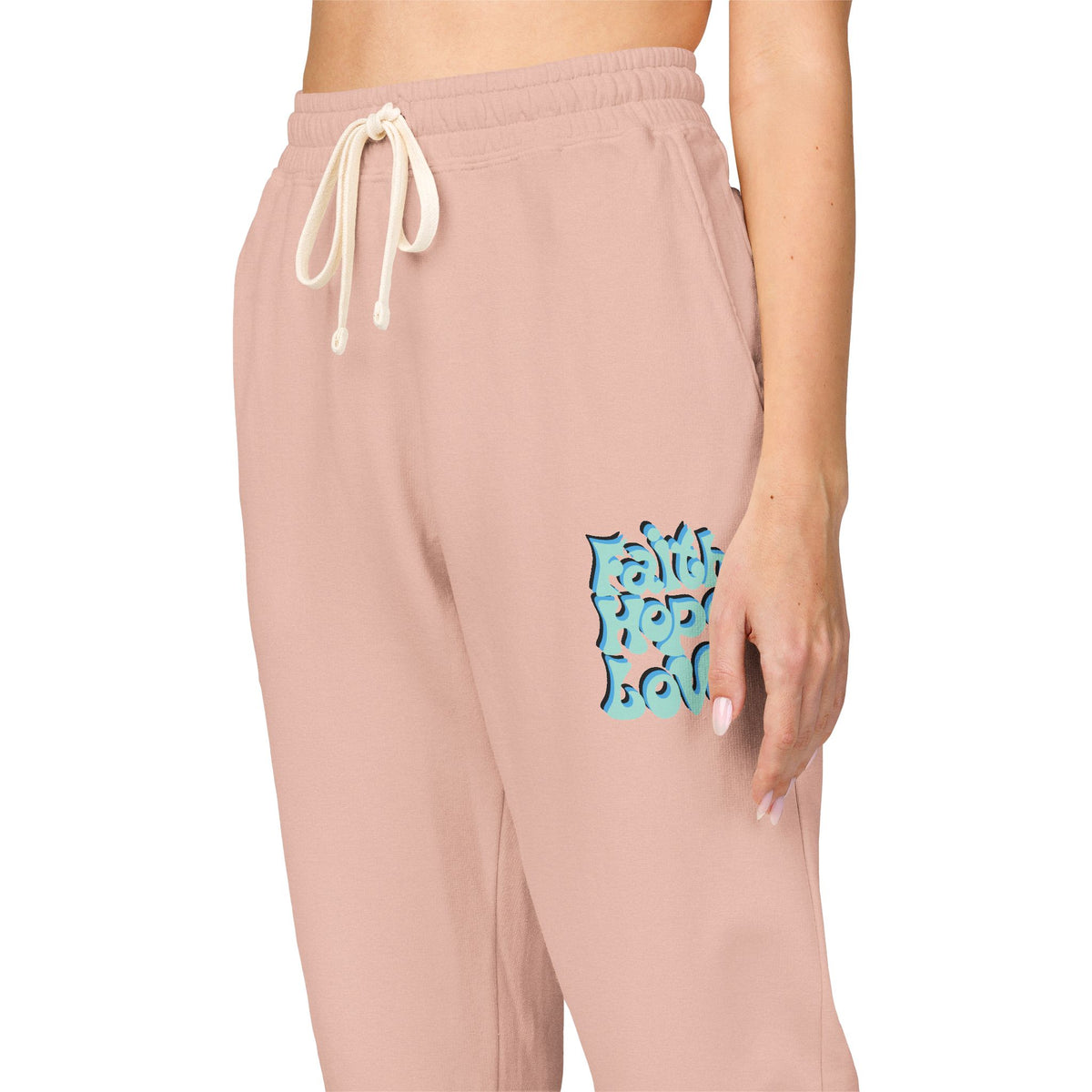 Faith Fleece Sweatpants — Cozy Joggers