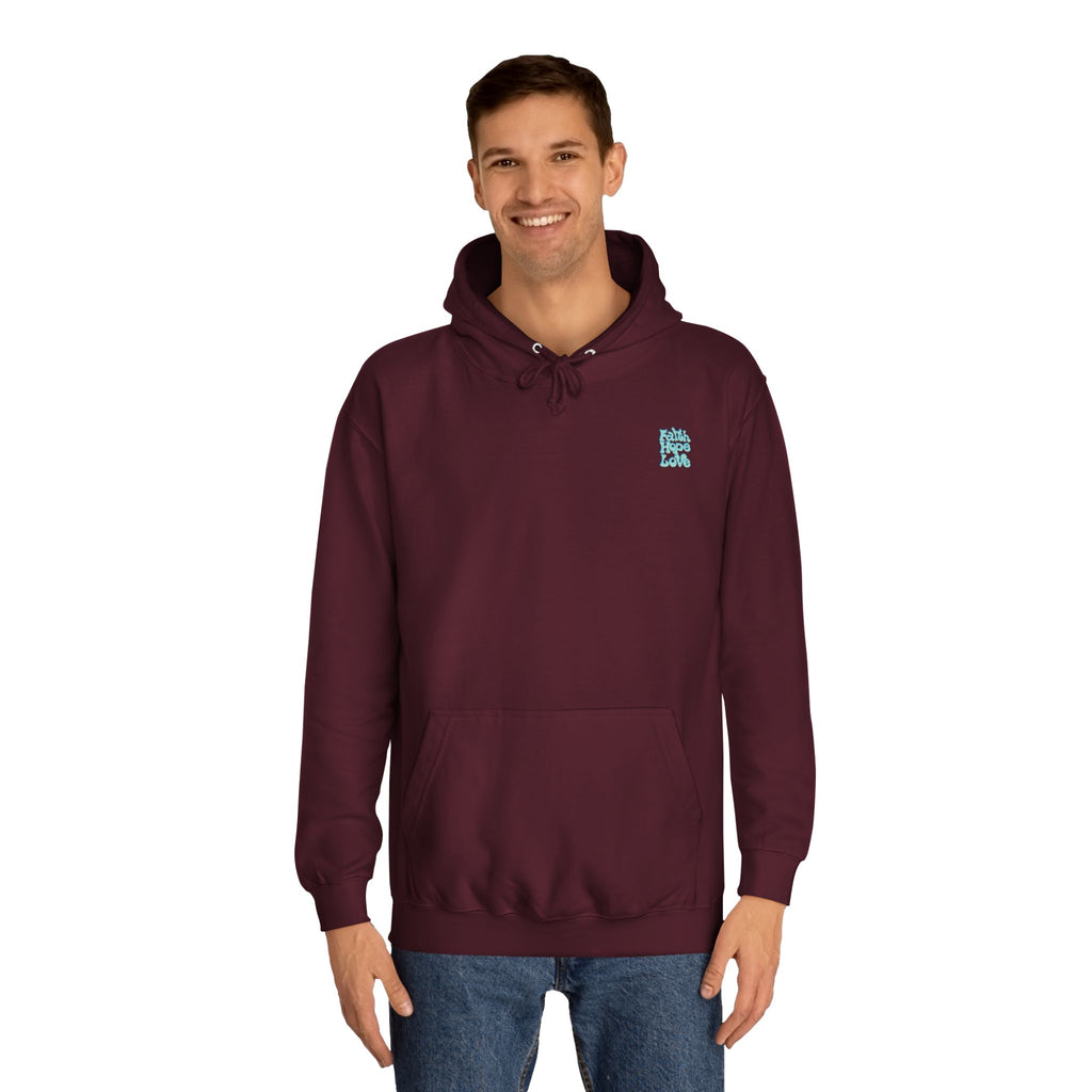 Faith College Hoodie — Cozy Campus Pullover