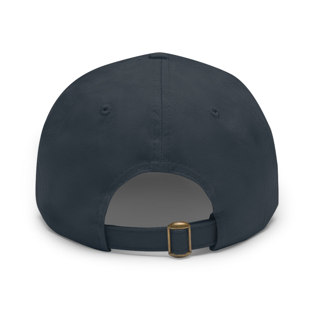 American Flag Leather Patch Hat — Patriotic Baseball Cap