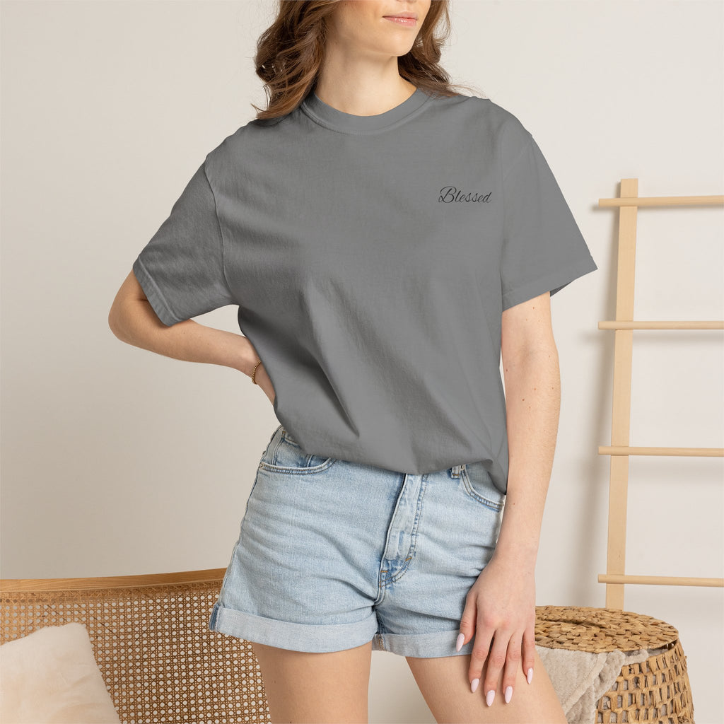 Blessed T-Shirt — Minimal Logo Tee