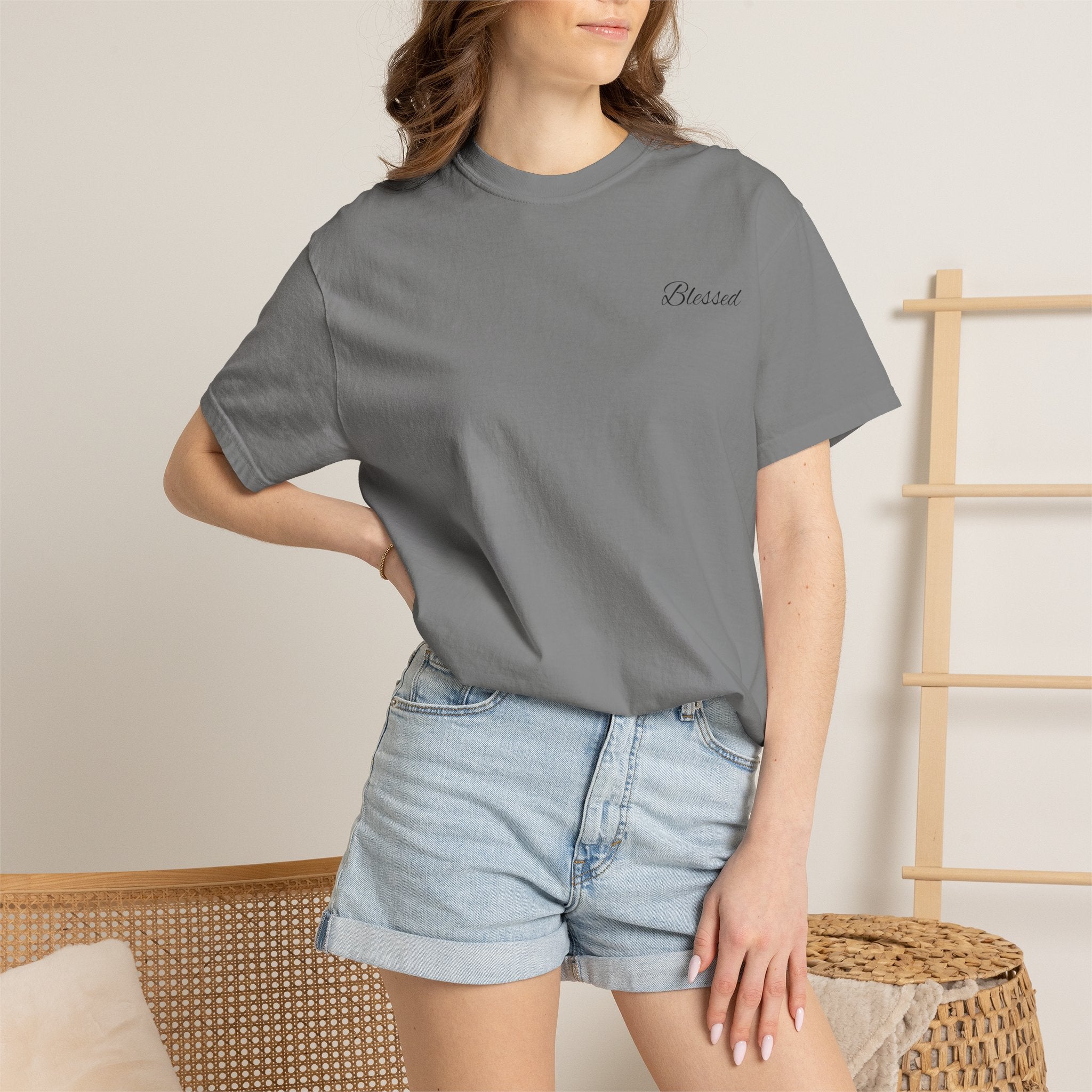 Blessed T-Shirt — Minimal Logo Tee