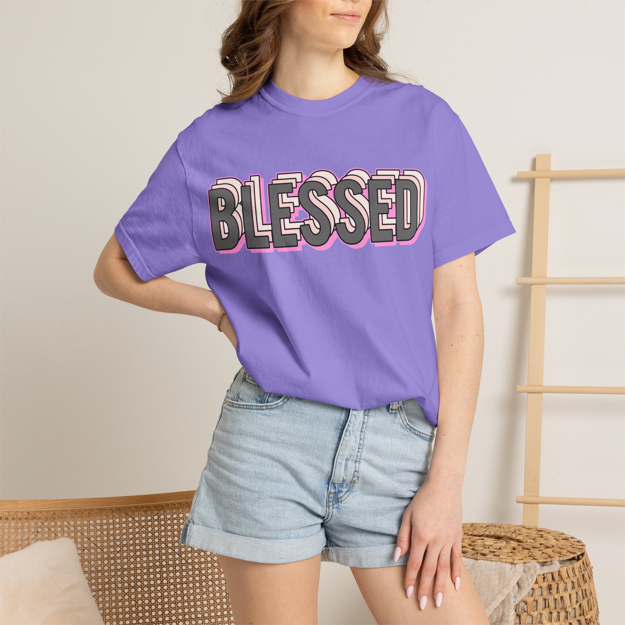 Blessed T-Shirt — Large Logo Tee