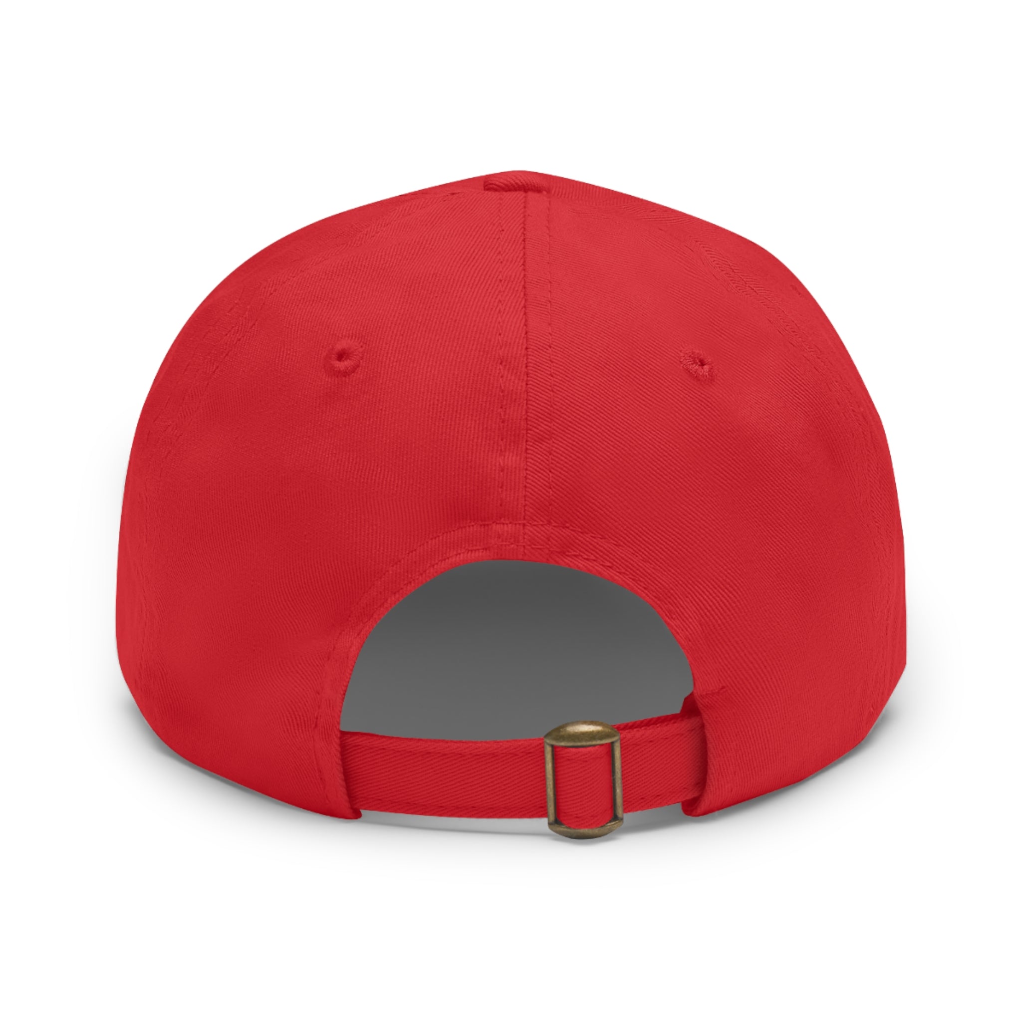 American Flag Leather Patch Hat — Patriotic Baseball Cap