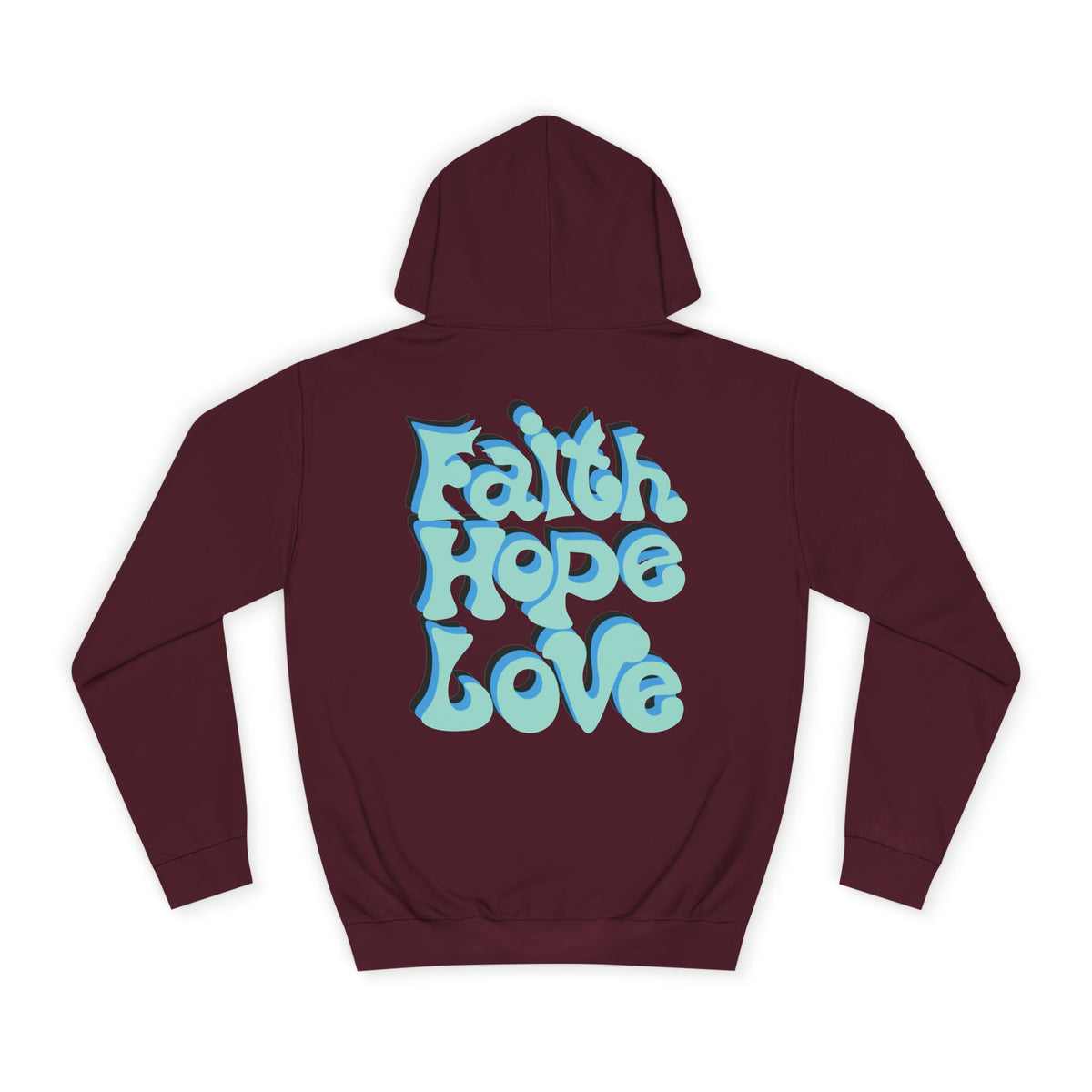 Faith College Hoodie — Cozy Campus Pullover