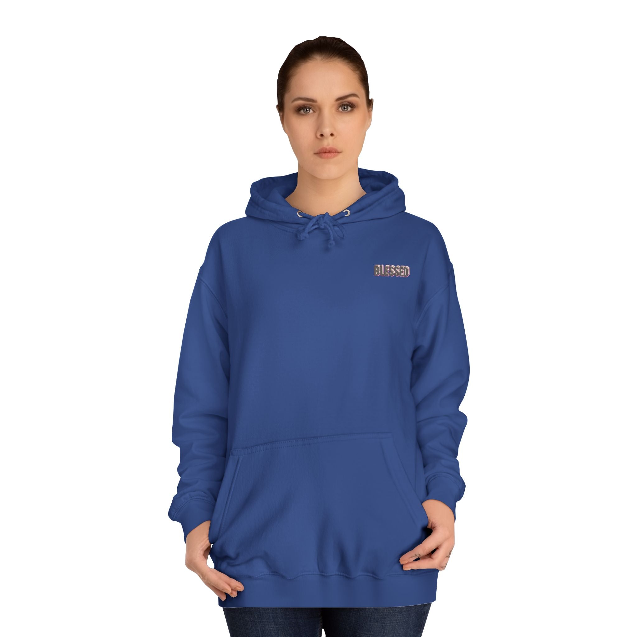 Blessed College Hoodie — Cozy Campus Pullover
