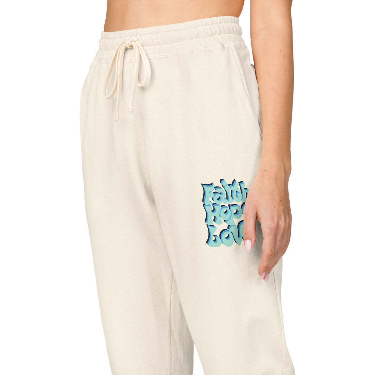 Faith Fleece Sweatpants — Cozy Joggers