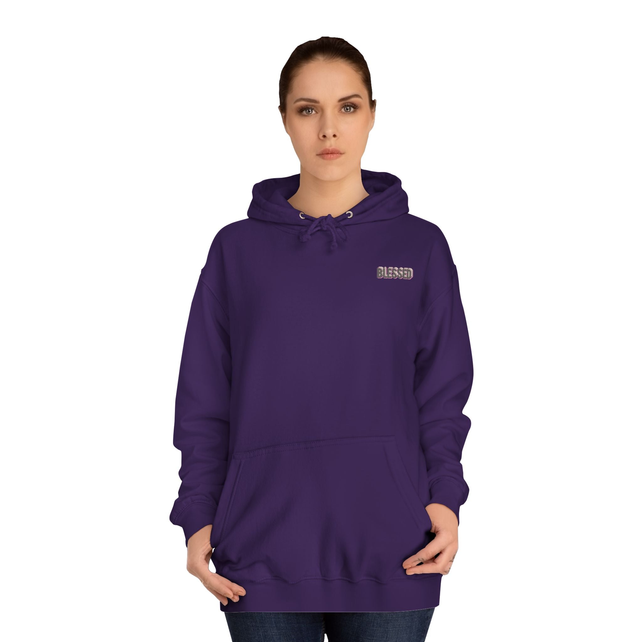 Blessed College Hoodie — Cozy Campus Pullover