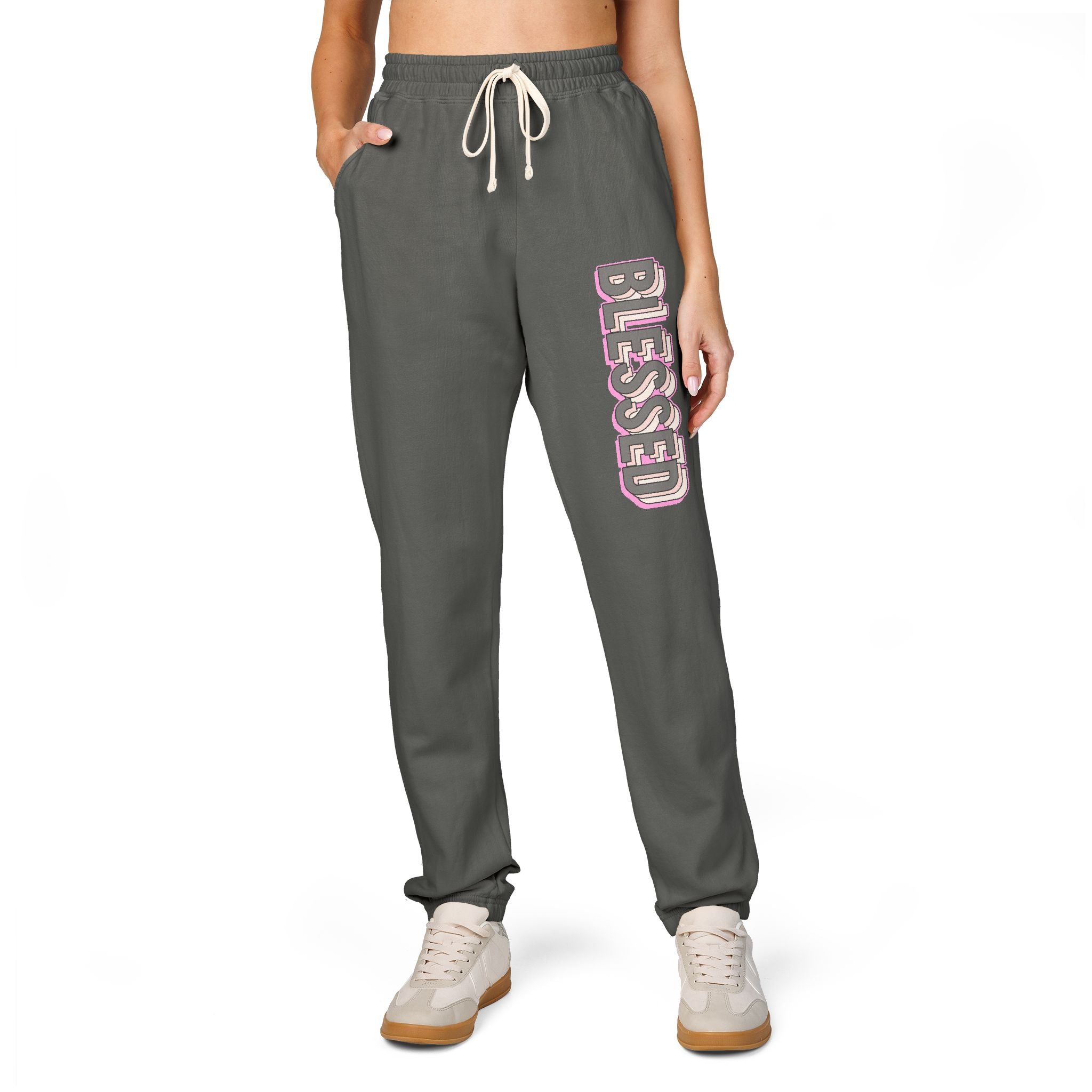Blessed Fleece Sweatpants — Cozy Joggers