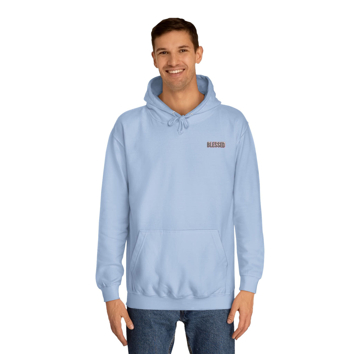 Blessed College Hoodie — Cozy Campus Pullover