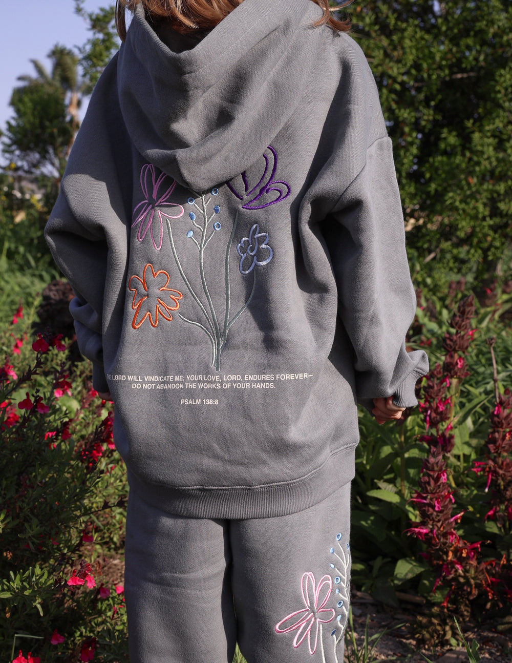 Psalm 138:8 Kids Hoodie