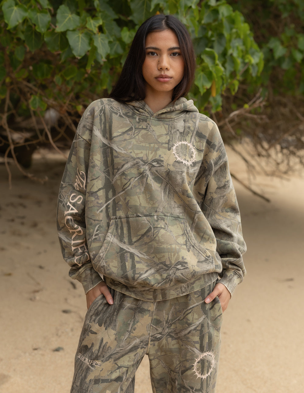 His Sacrifice Camo Unisex Hoodie
