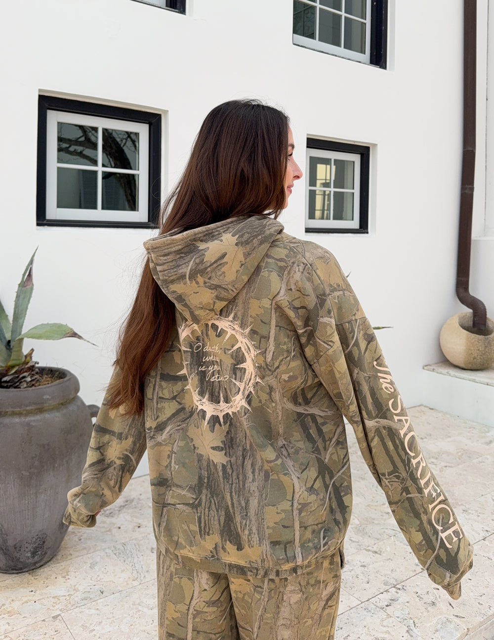 His Sacrifice Camo Unisex Hoodie