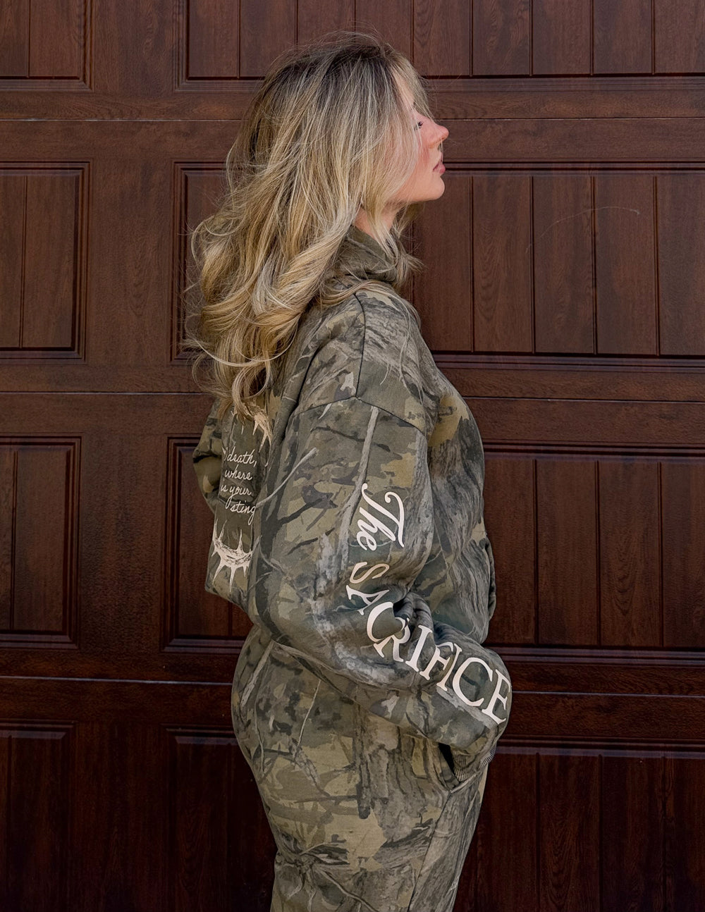 His Sacrifice Camo Unisex Hoodie