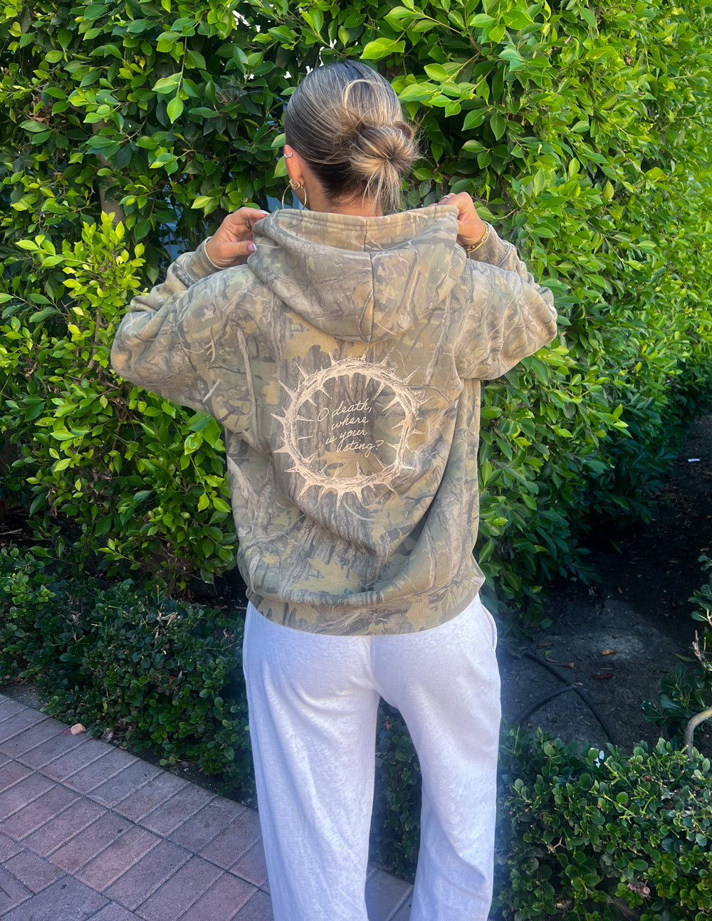 His Sacrifice Camo Unisex Hoodie